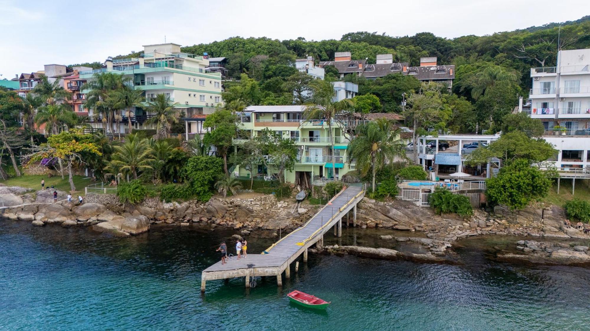 Pousada Praia da Lagoinha Bombinhas Bagian luar foto