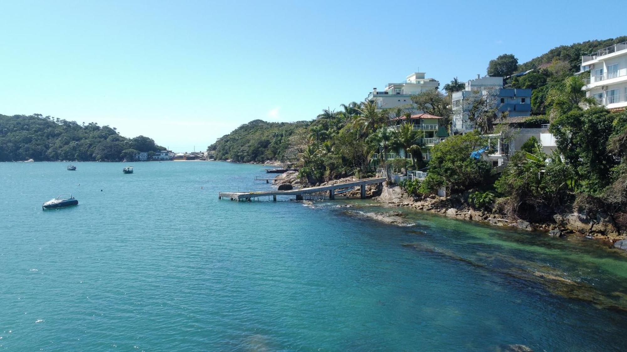 Pousada Praia da Lagoinha Bombinhas Bagian luar foto