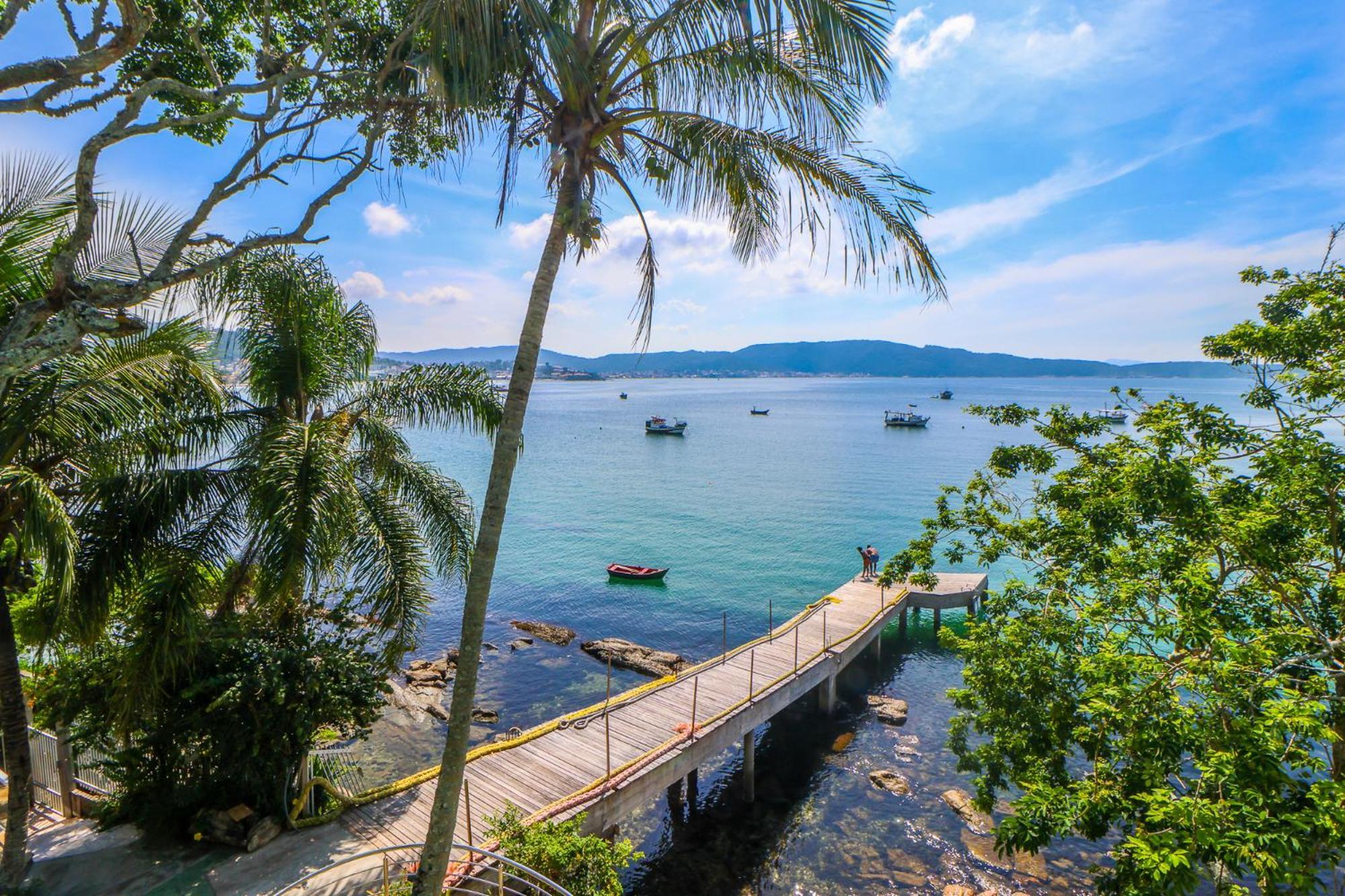 Pousada Praia da Lagoinha Bombinhas Bagian luar foto
